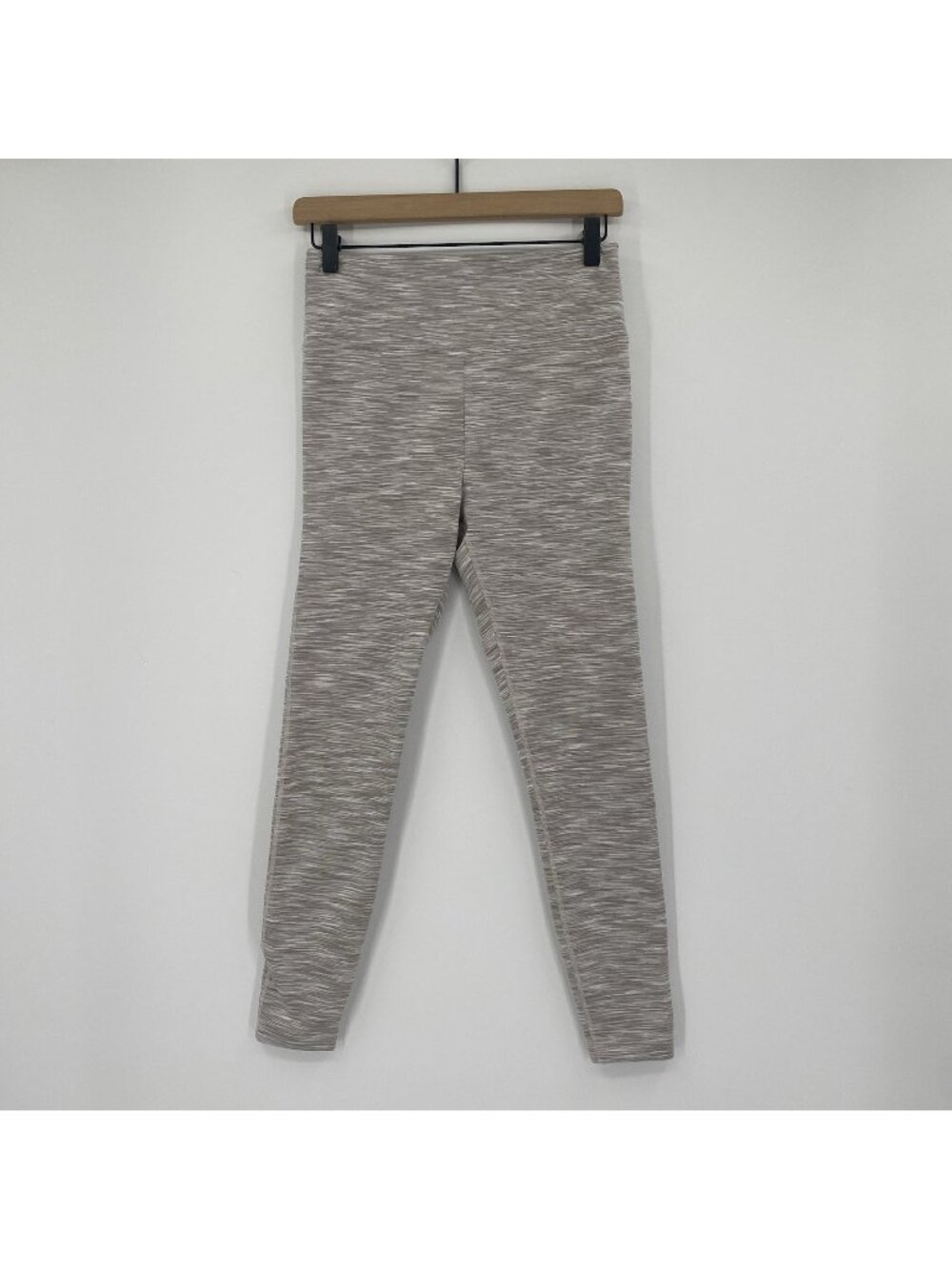 Outdoor Voices Size M Heather Tan Pull On High Waist Leggings Yoga Coolmax